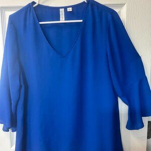 Blue Blouse-Tacera size L